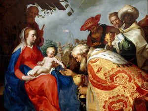 Abraham Bloemaert Adoration Of The Magi By Abraham Bloemaert