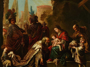 Claude Vignon Adoration Of The Magi By Claude Vignon