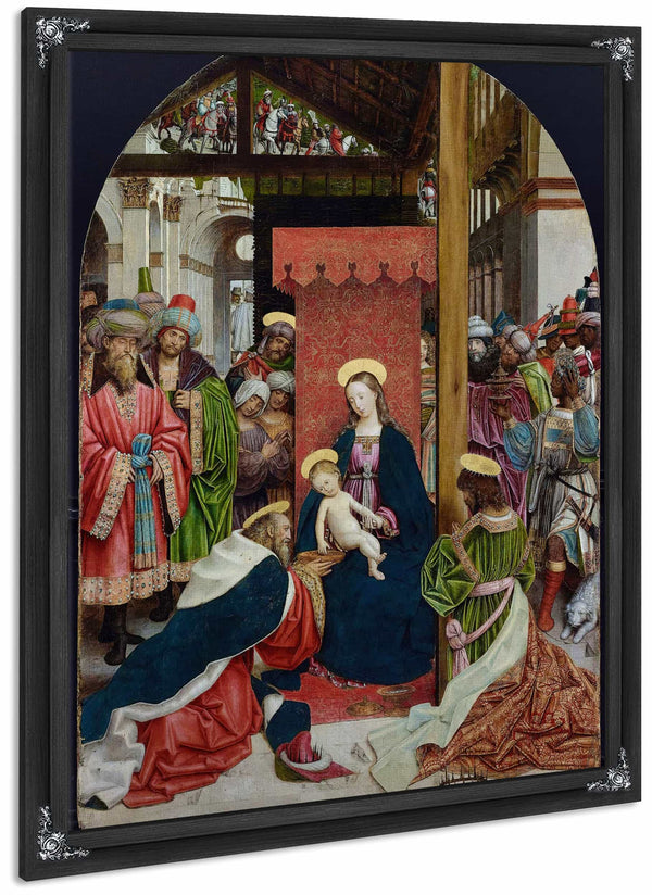 Adoration Of The Magi By Defendente Ferrari