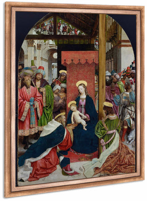 Adoration Of The Magi By Defendente Ferrari