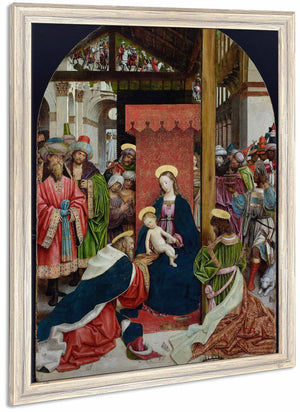 Adoration Of The Magi By Defendente Ferrari