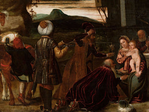 Francesco Bassano The Elder Adoration Of The Magi By Francesco Bassano The Elder