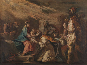 Gaspare Diziani Adoration Of The Magi By Gaspare Diziani