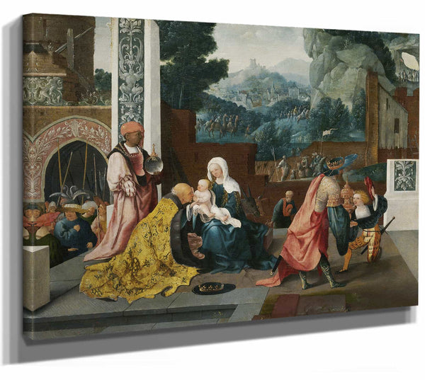 Adoration Of The Magi By Jan Van Scorel