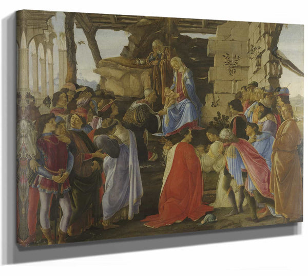 Adoration Of The Magi By Sandro Botticelli