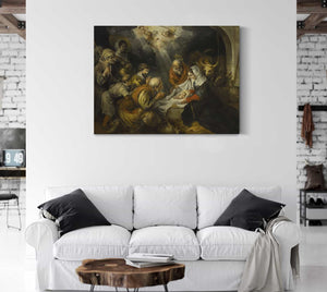 Barent Fabritius Adoration Of The Shepherds By Barent Fabritius