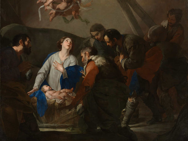 Bernardo Cavallino Adoration Of The Shepherds By Bernardo Cavallino 1