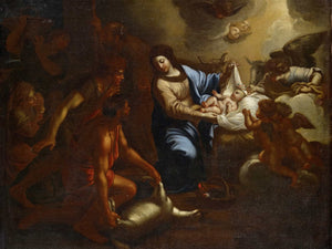 Carlo Maratti Adoration Of The Shepherds By Carlo Maratti