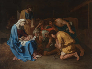 Nicolas Poussin Adoration Of The Shepherds By Nicolas Poussin