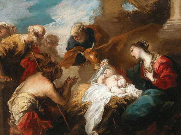 Valerio Castello Adoration Of The Shepherds By Valerio Castello