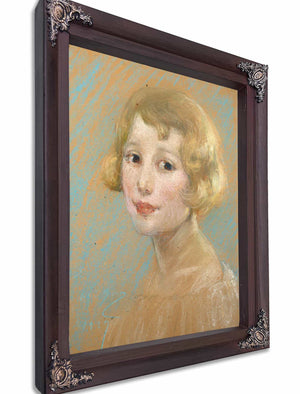 Blonde Girl By Alice Pike Barney