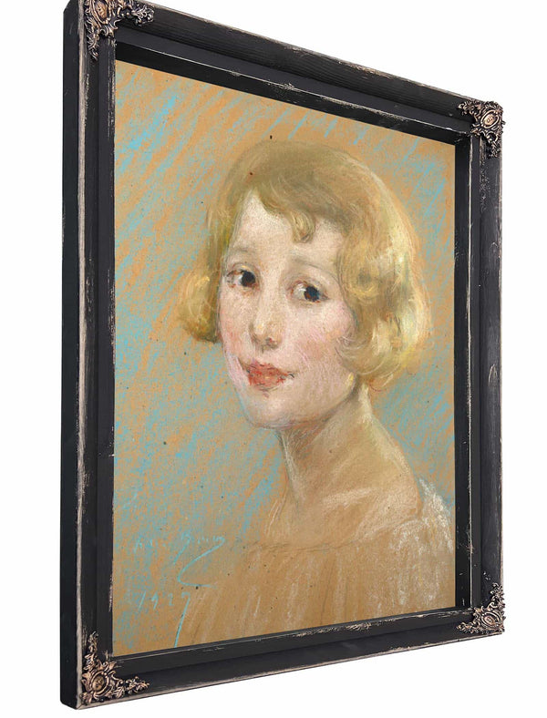 Blonde Girl By Alice Pike Barney