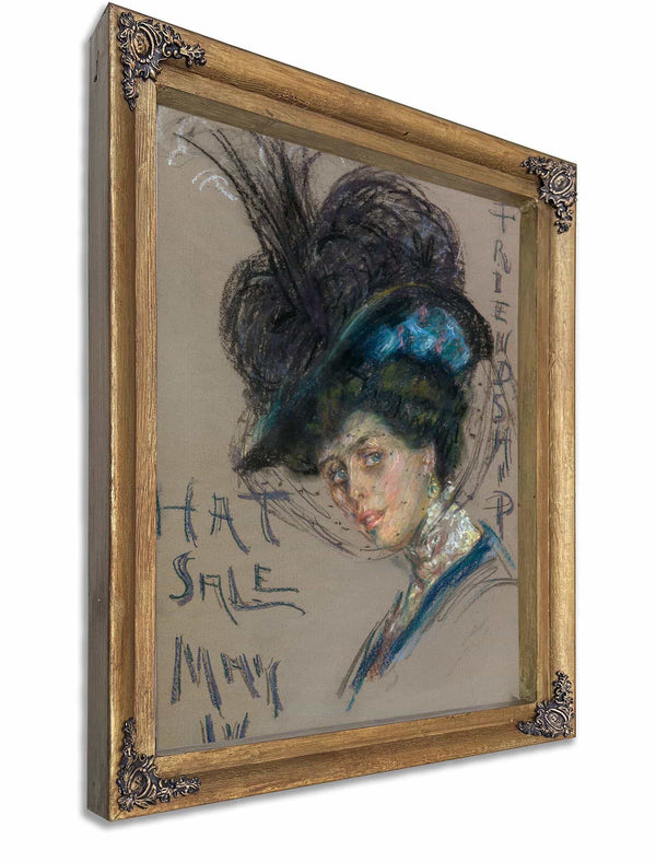 Hat Sale Poster By Alice Pike Barney