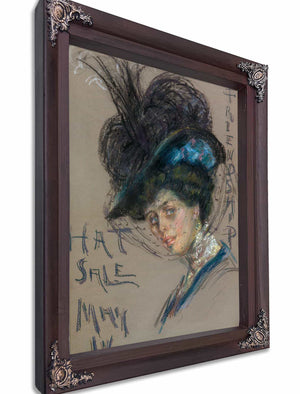 Hat Sale Poster By Alice Pike Barney