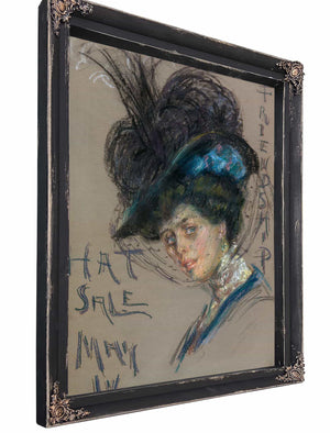 Hat Sale Poster By Alice Pike Barney