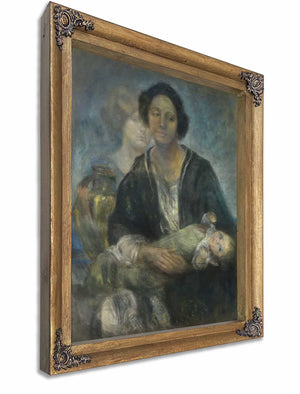 Italian Woman With Child By Alice Pike Barney