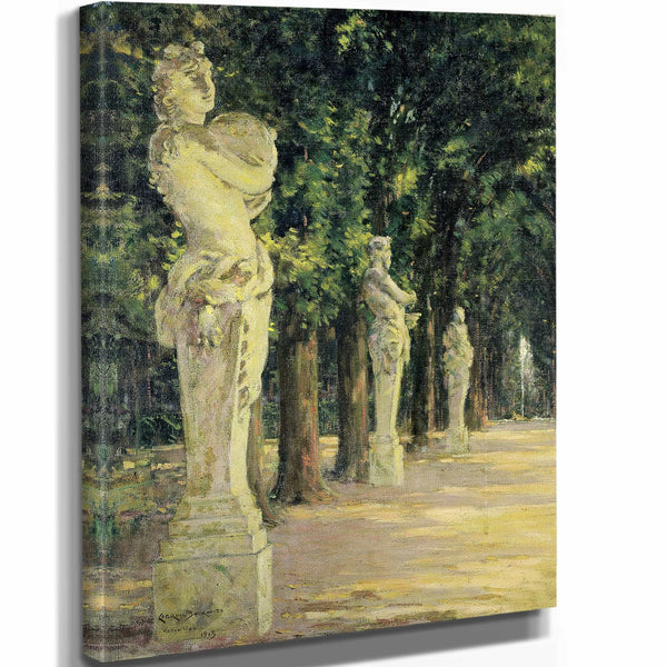 James Carroll Beckwith Allee De Lete Versailles By James Carroll Beckwith