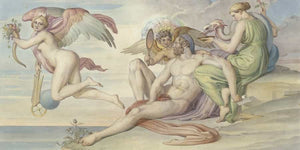 Bonaventura Genelli Allegorie Auf Einen Kunstler By Bonaventura Genelli