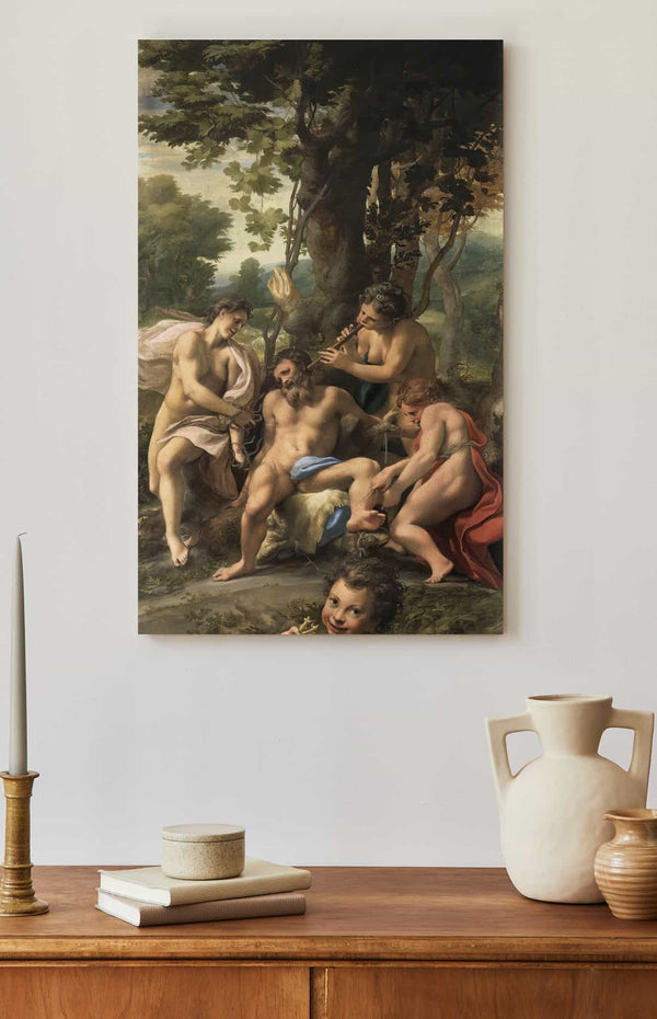 Correggio Allegory Of Vices By Correggio