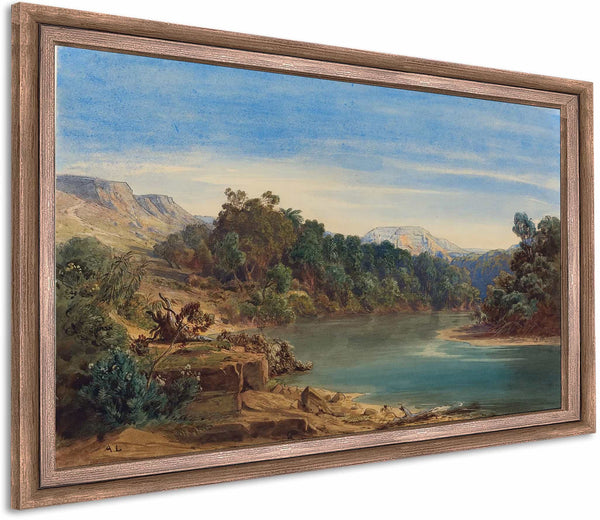 Along The Jordan River By August Loffler