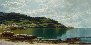 Alfred Thompson Bricher Along The Maine Coast By Alfred Thompson Bricher