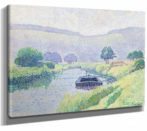 Alfred William Finch 14" x 11" / Stretched Canvas Wrap Amberleyn Jokilaakso By Alfred William Finch