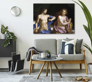 Guercino Amnon And Tamar By Guercino