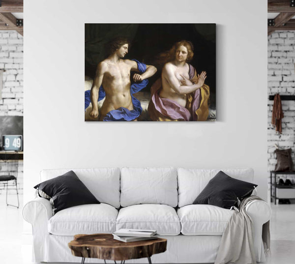 Guercino Amnon And Tamar By Guercino