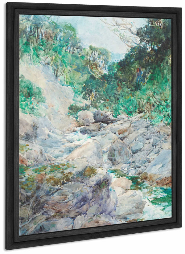 An Alpine Stream Otira By Alfred Walsh