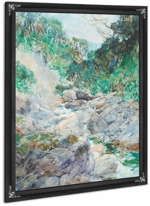 An Alpine Stream Otira By Alfred Walsh