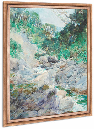 An Alpine Stream Otira By Alfred Walsh