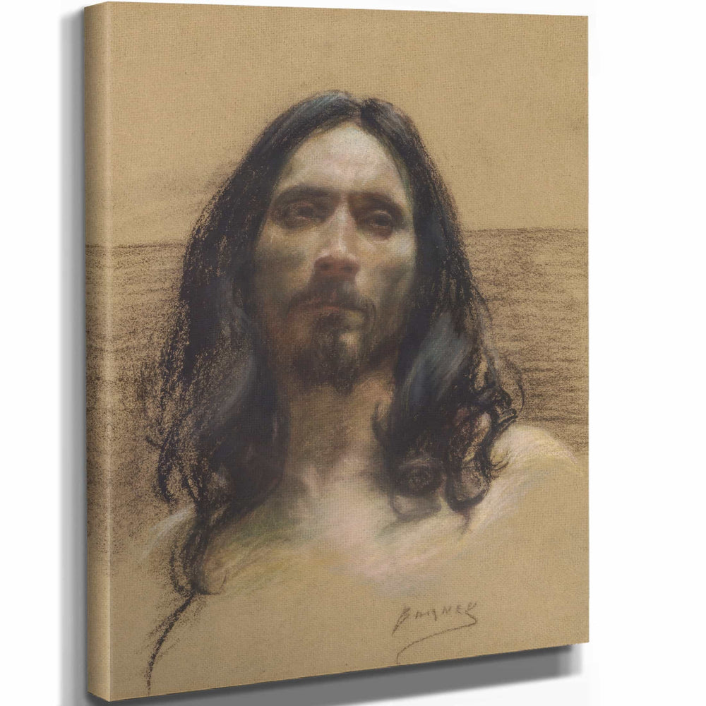 Alice Pike Barney 11" x 14" / Stretched Canvas Wrap Anchorite By Alice Pike Barney