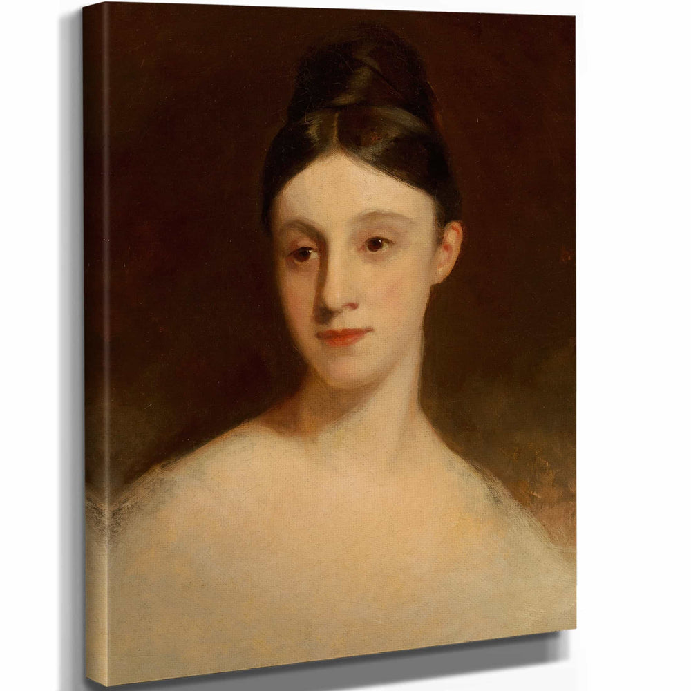 Thomas Sully 11" x 14" / Stretched Canvas Wrap Angelina Snider By Thomas Sully