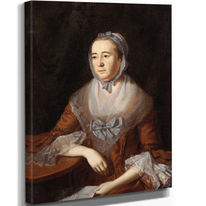 Charles Willson Peale 11" x 14" / Stretched Canvas Wrap Anne Catharine Hoof Green By Charles Willson Peale