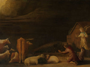 Dirck Wijntrack Annunciation To The Shepherds By Dirck Wijntrack