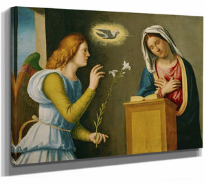 Annunciation To The Virgin By Giovanni Battista Cima Da Conegliano