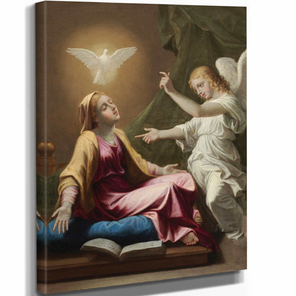 Nicolas Poussin Annunciation By Nicolas Poussin