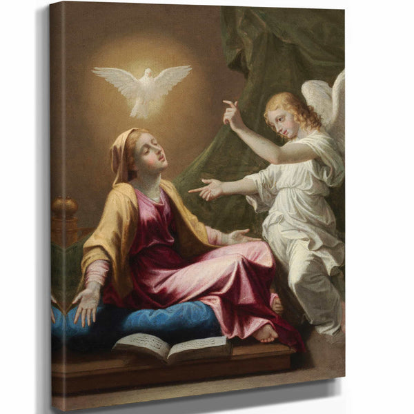 Nicolas Poussin Annunciation By Nicolas Poussin