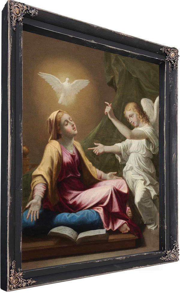 Annunciation By Nicolas Poussin