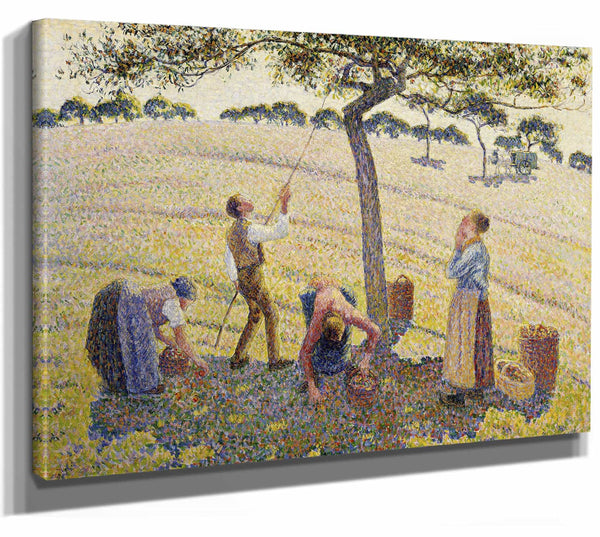 Apple Harvest By Camille Pissarro