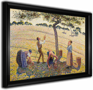 Apple Harvest By Camille Pissarro