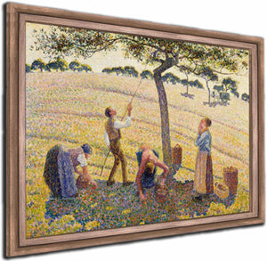 Apple Harvest By Camille Pissarro