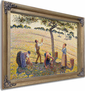 Apple Harvest By Camille Pissarro