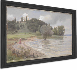 Arenenberg At Ermatingen Bodensee By Hans Gude