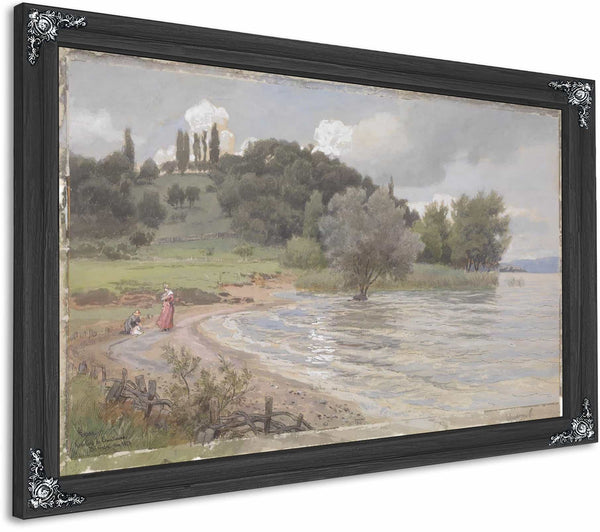 Arenenberg At Ermatingen Bodensee By Hans Gude