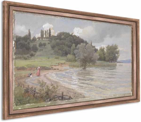 Arenenberg At Ermatingen Bodensee By Hans Gude