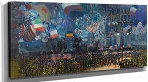 George Luks Armistice Night By George Luks