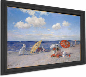 At The Seaside By William Merritt Chase