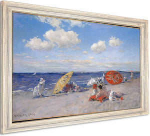 At The Seaside By William Merritt Chase