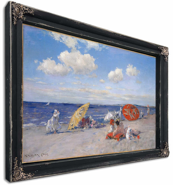 At The Seaside By William Merritt Chase